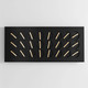 ClockClock 24 - Golden Hands - Black (movement) ClockClock 24 - Golden Hands - Black (movement)