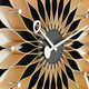 George Nelson Sunflower Clock - Birch (detail)
