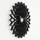 George Nelson Sunflower Clock - Black Ash / Brass