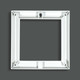 QLOCKTWO EARTH 45 Wall Mount Bracket QLOCKTWO EARTH 45 Wall Mount Bracket