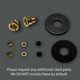 We can include any of these parts if your clock has been disassembled. Please contact us. We can include any of these parts if your clock has been disassembled. Please contact us.