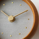 Hanamokko Usuzumi Table Clock - Light Ink - Natural (detail)