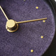 Hanamokko Kodaimurasaki Table Clock - Ancient Purple - Black (detail) Hanamokko Kodaimurasaki Table Clock - Ancient Purple - Black (detail)