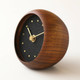 Hanamokko Kuro Table Clock - Black - Brown Hanamokko Kuro Table Clock - Black - Brown