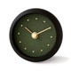 Hanamokko Iwatsubaki Table Clock - Deep Green - Black Hanamokko Iwatsubaki Table Clock - Deep Green - Black