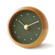 Hanamokko Iwatsubaki Table Clock - Deep Green - Natural Hanamokko Iwatsubaki Table Clock - Deep Green - Natural