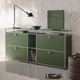 Special Edition Olive Green and USM Haller Olive Green are a perfect match.