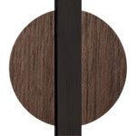 Black Lacquered / Walnut