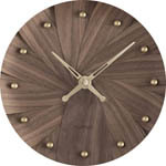 Walnut / Brass Hands & Signals