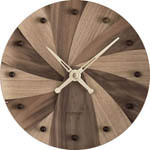 Walnut & Oak / Brass Hands