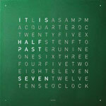 Green Velvet Textile Covered