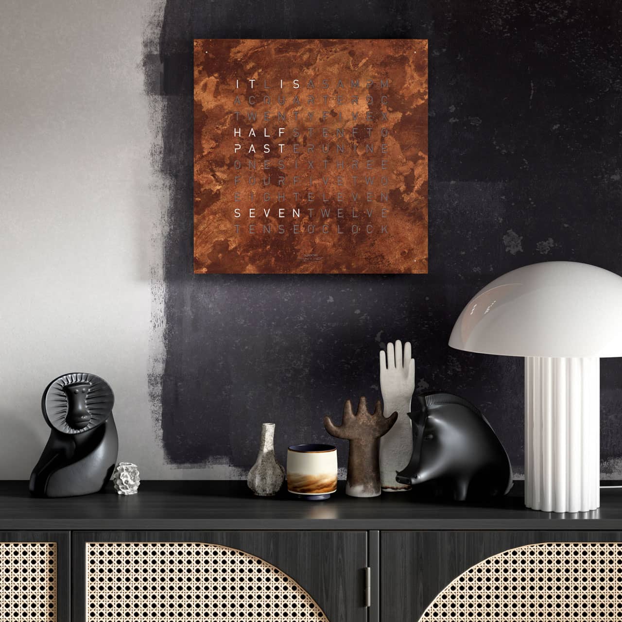 QLOCKTWO Creator's Edition EARTH 45 (Classic) 17