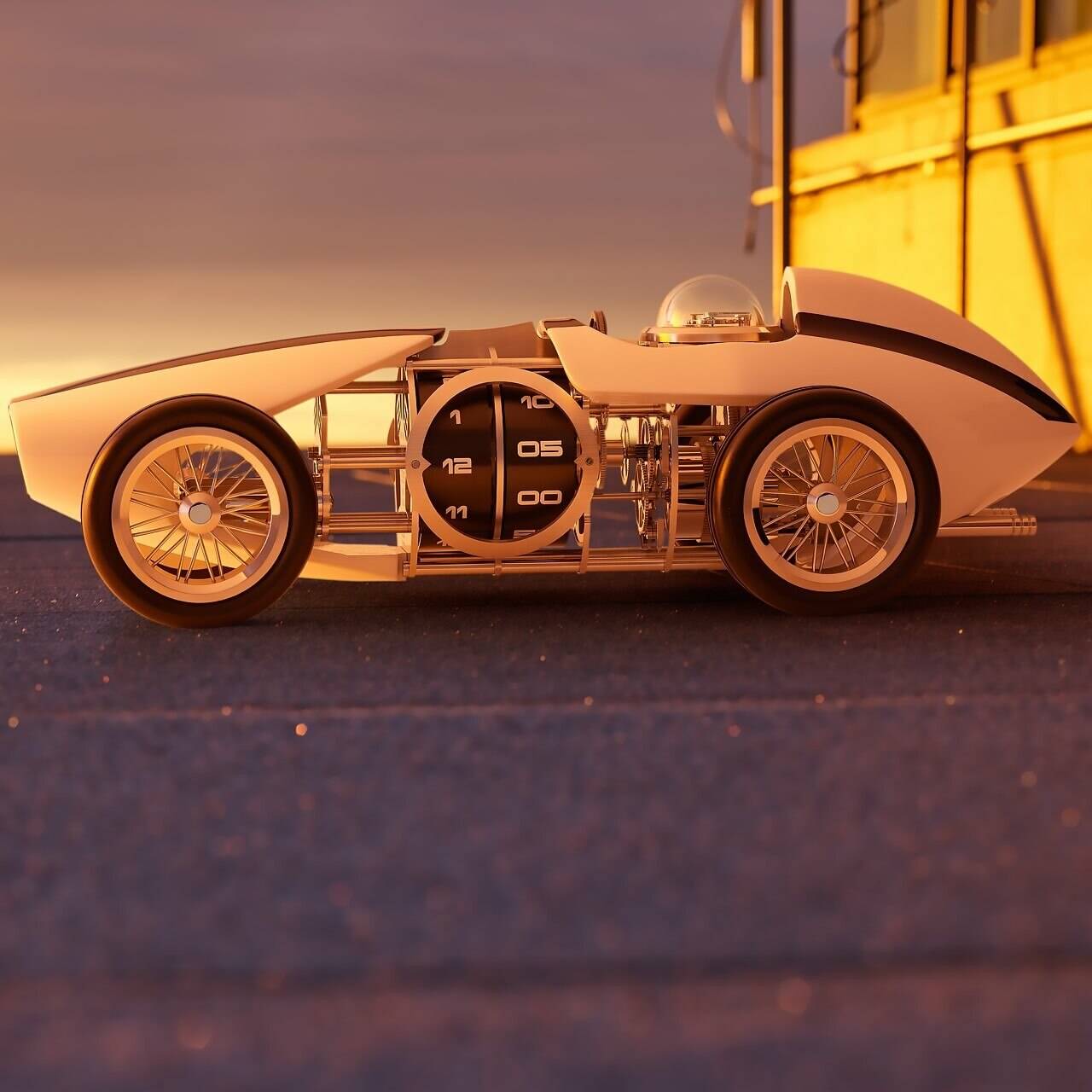Time Fast D8 by L'Epée 1839 | Vintage Race Car | Contemporary Art