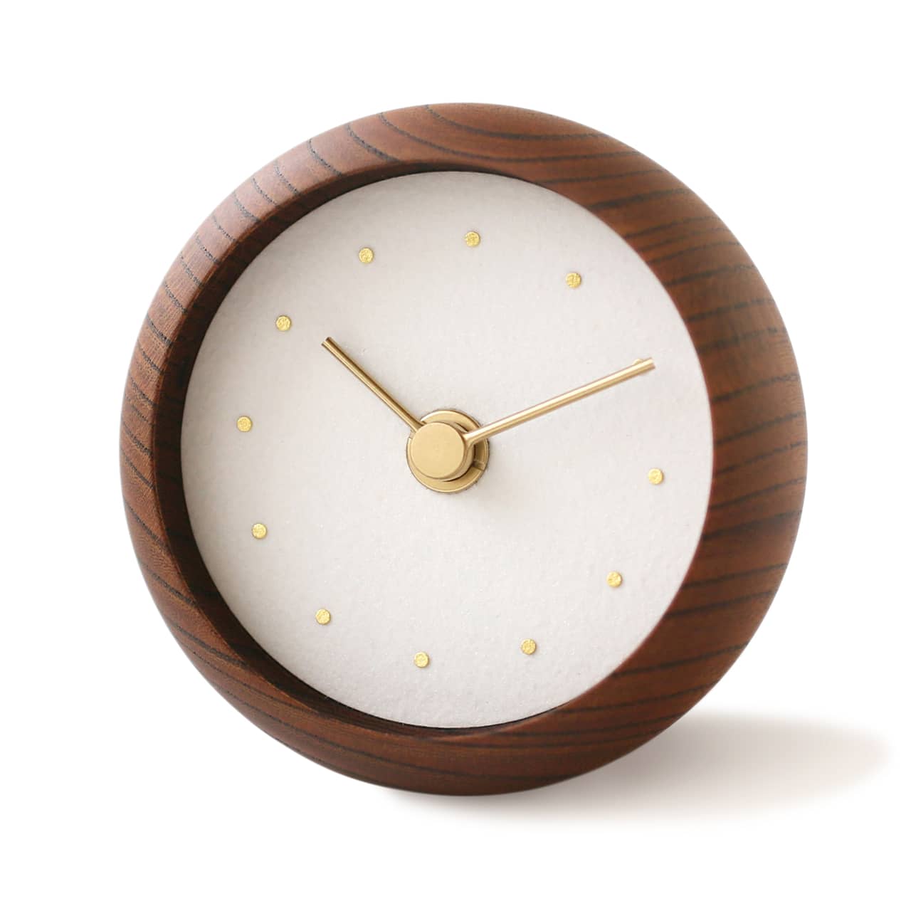 C-Brain Hanamokko Suishou Table Clock | Crystal | US Retailer