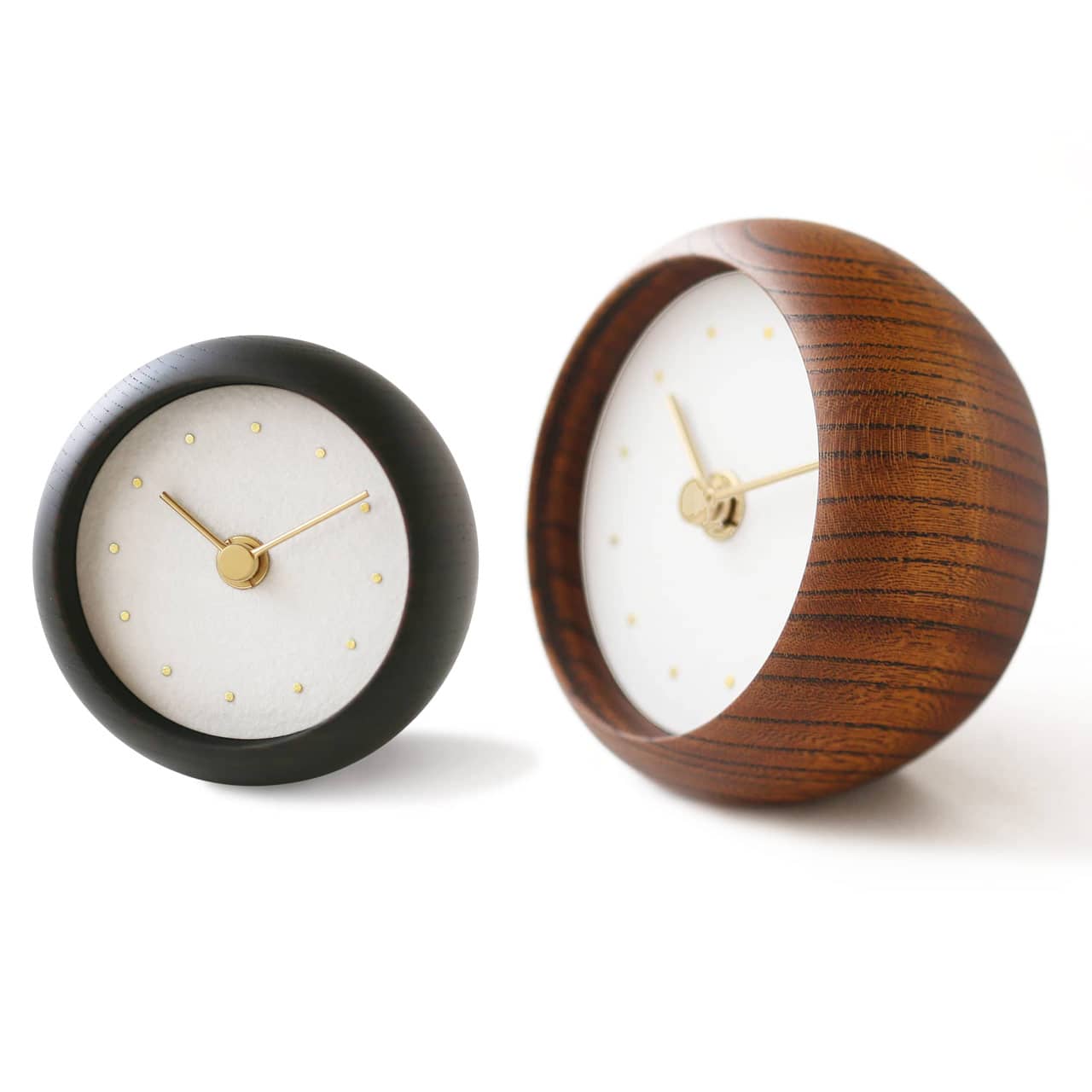 C-Brain Hanamokko Suishou Table Clock | Crystal | US Retailer