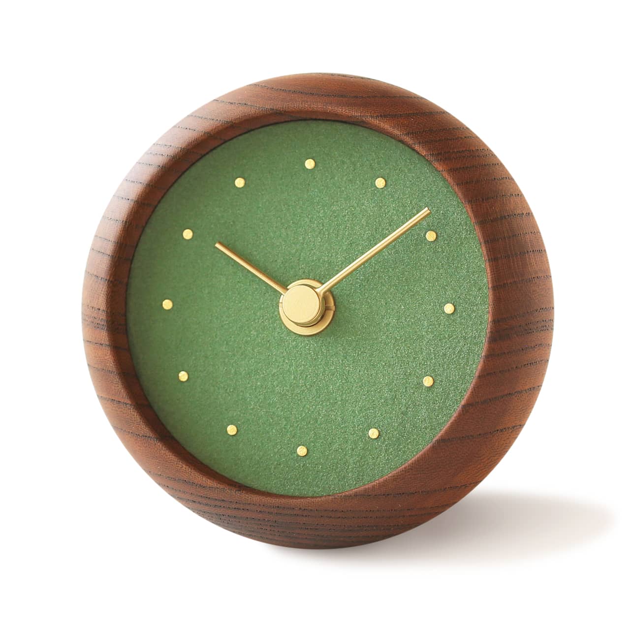 C-Brain Hanamokko Midorimenou (Green Agate) Table Clock