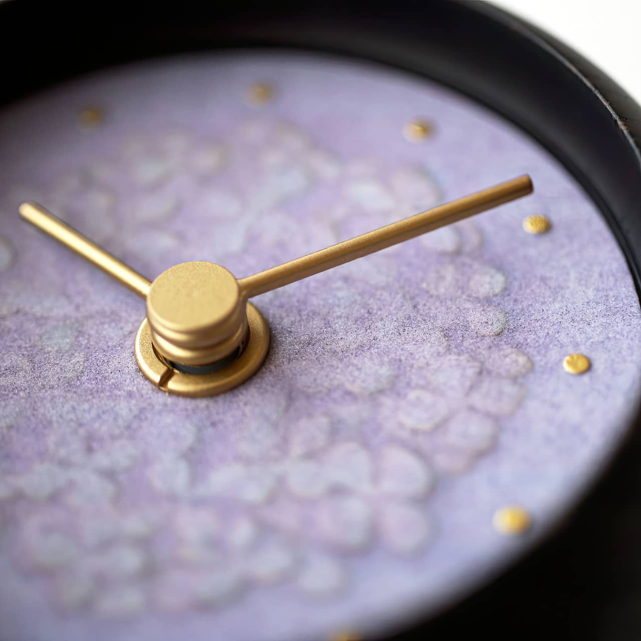 C-Brain Hanamokko Hydrangea Limited Edition Table Clock | US Retailer