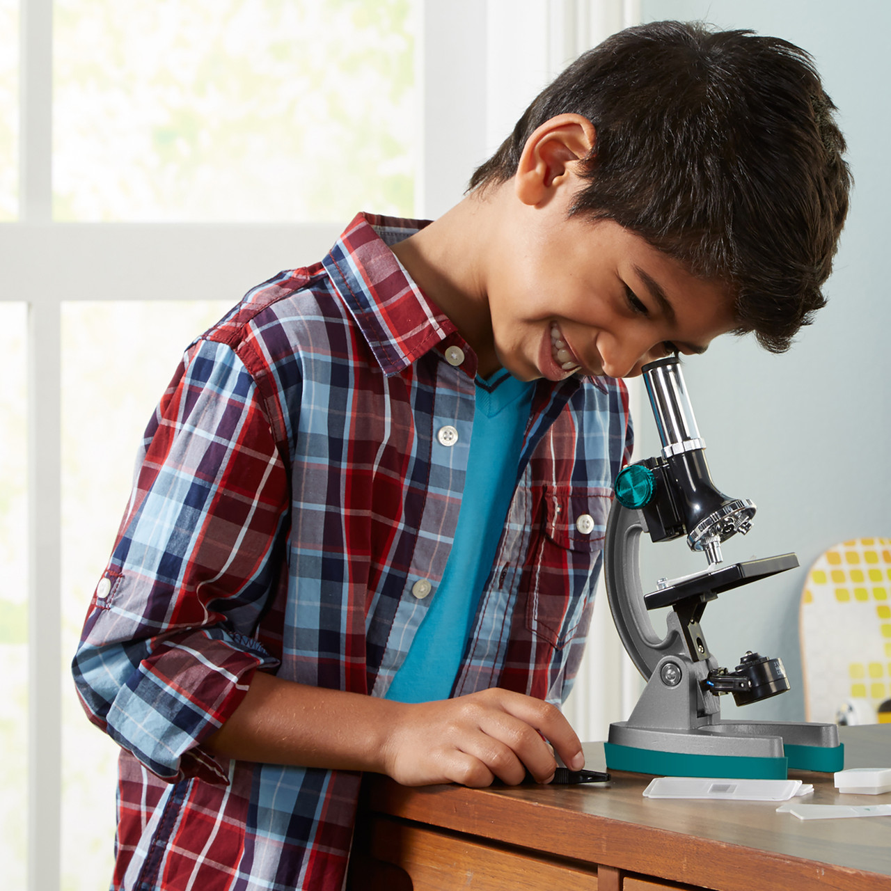 Learning Resources MicroPro 48-Piece Microscope Set - Supplies for
