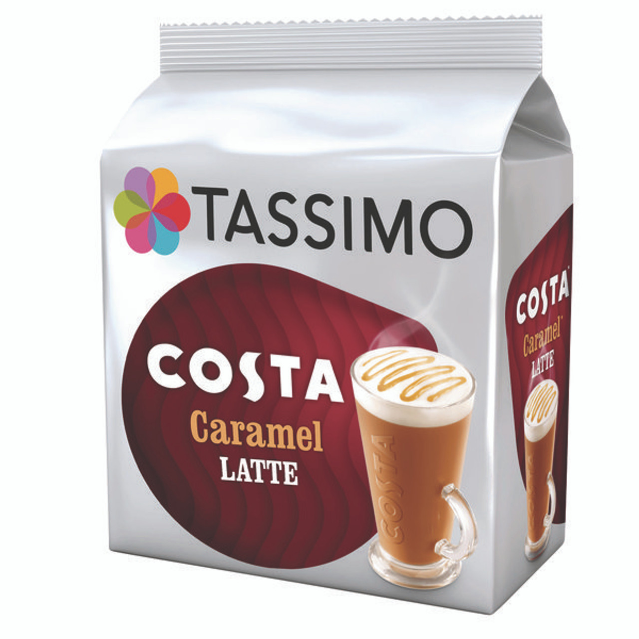 Tassimo Costa Caramel Latte Coffee Pods (Pack of 40) 4031637 - Supplies for  Schools