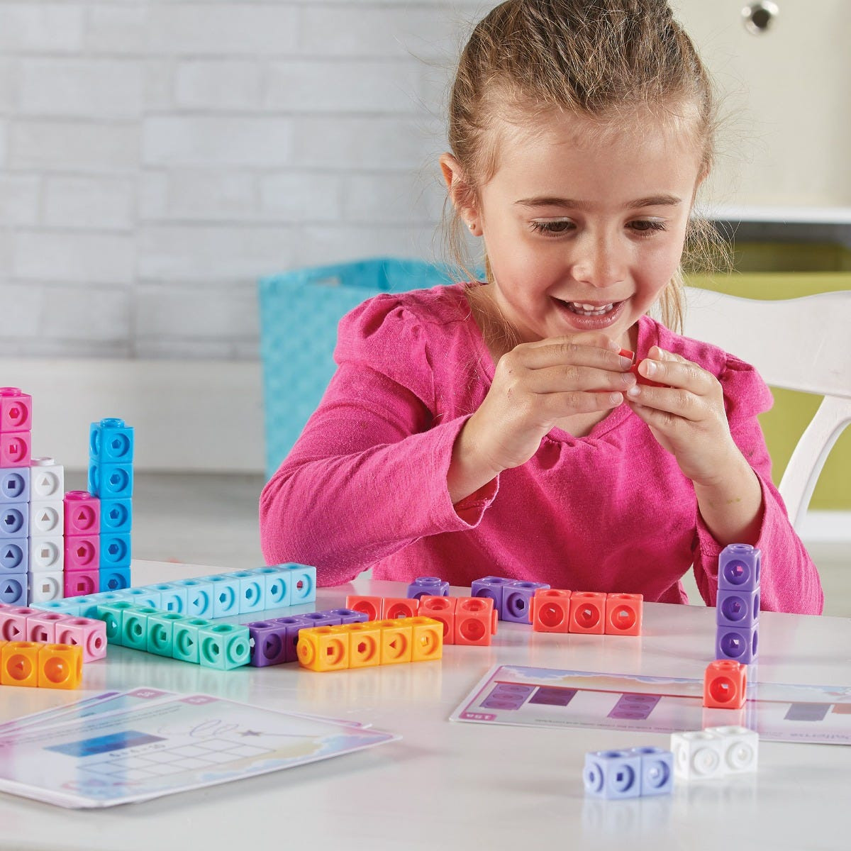 Learning Resources Mathlink Cubes Early Maths Activity Set ...