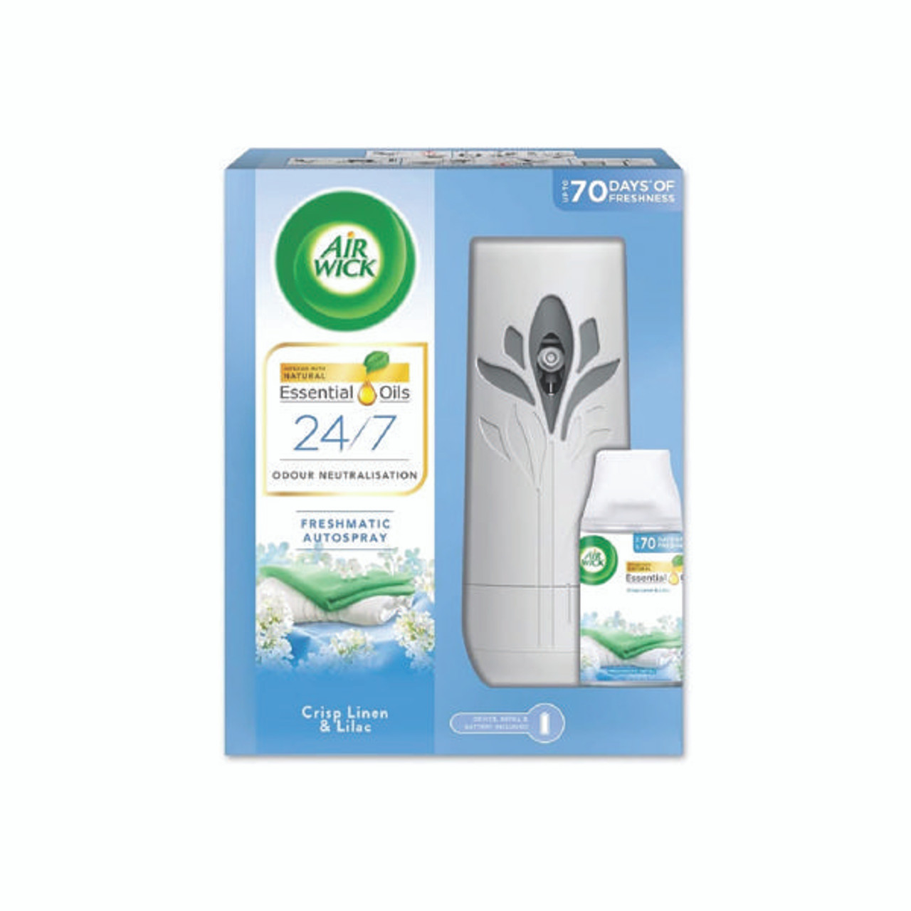 Airwick Freshmatic Automatic Air Freshener Complete Kit - 250 ml Each