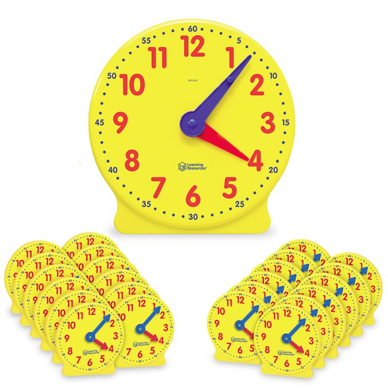 Learning Resources The Original Big Time Classroom Clock Kit