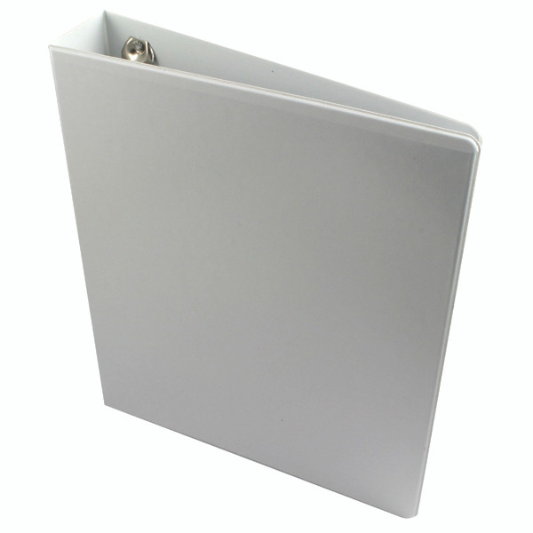 Esselte 40mm 4 DRing Presentation Binder A4 White 49704 Supplies for