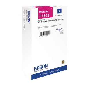 C13T756340 Epson C13T756340 T7563L Magenta Ink Cartridge C13T756340 Epson C13T756340 T7563L Magenta Ink Cartridge