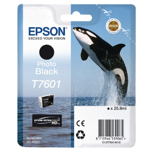 C13T76014010 Epson C13T76014010 T7601 Photo Black Ink Cartridge C13T76014010 Epson C13T76014010 T7601 Photo Black Ink Cartridge