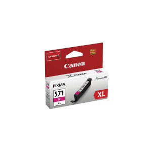 0333C001 Canon 0333C001 CLI-571 MXL Magenta Ink Cartridge High Capacity 650 pages 11ml