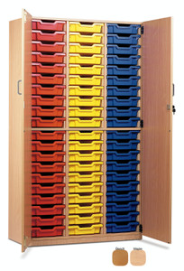MEQ60C-M Monarch Cupboard 60 Shallow Trays with Full Lockable Doors Beech MEQ60C-M Monarch Cupboard 60 Shallow Trays with Full Lockable Doors Beech
