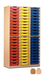MEQ60ND-M Monarch Cupboard 60 Shallow Trays without Doors Beech MEQ60ND-M Monarch Cupboard 60 Shallow Trays without Doors Beech