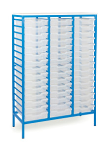 EF8026-M Monarch Metal Framed Storage Unit on Legs with 45 Shallow Trays EF8026-M Monarch Metal Framed Storage Unit on Legs with 45 Shallow Trays