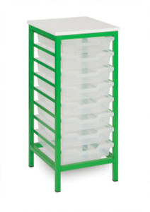 EF8810-M Monarch Metal Framed Storage Unit on Legs with 8 Shallow Trays EF8810-M Monarch Metal Framed Storage Unit on Legs with 8 Shallow Trays