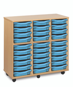 Monarch 30 Single Tray Unit with 30 Single Trays 3 columns of 10 Monarch 30 Single Tray Unit with 30 Single Trays 3 columns of 10