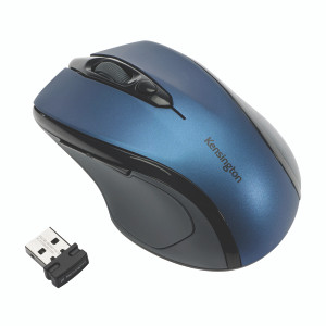 AC72421 Kensington Pro Fit Mid-Size USB Blue Wireless Mouse K72421WW AC72421 Kensington Pro Fit Mid-Size USB Blue Wireless Mouse K72421WW