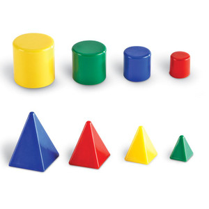 LER0913 Learning Resources Mini Relational GeoSolids (Set of 32) LER0913 Learning Resources Mini Relational GeoSolids (Set of 32)