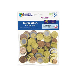 LSP0026-EUR Learning Resources Play Euro Coin Set LSP0026-EUR Learning Resources Play Euro Coin Set