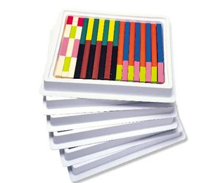 LER7502 Learning Resources Plastic Cuisenaire Rods Classroom Multi Pack (in six trays) LER7502 Learning Resources Plastic Cuisenaire Rods Classroom Multi Pack (in six trays)