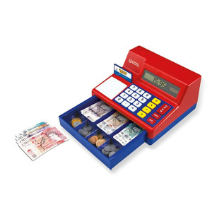 LSP2629-UK Learning Resources Pretend & Play Calculator Cash Register with UK Currency LSP2629-UK Learning Resources Pretend & Play Calculator Cash Register with UK Currency