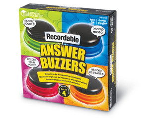 LER3769 Learning Resources Recordable Answer Buzzers (Set of 4) LER3769 Learning Resources Recordable Answer Buzzers (Set of 4)