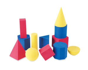 LER6120 Learning Resources Soft Foam Small Geometric Shapes LER6120 Learning Resources Soft Foam Small Geometric Shapes