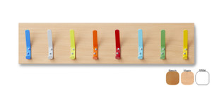 CH001-M Monarch Cloakroom Top with 8 Hooks Beech CH001-M Monarch Cloakroom Top with 8 Hooks Beech