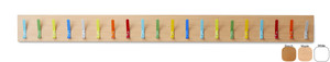CH004-M Monarch Cloakroom Top with 20 Hooks Beech CH004-M Monarch Cloakroom Top with 20 Hooks Beech