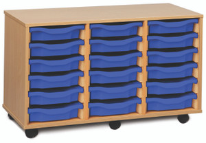 Monarch 18 Single Tray Unit with 18 Single Trays 3 columns of 6 Monarch 18 Single Tray Unit with 18 Single Trays 3 columns of 6