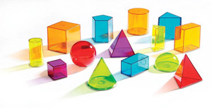 LER4331 Learning Resources View-Thru Geometric Solids (Set of 14) LER4331 Learning Resources View-Thru Geometric Solids (Set of 14)