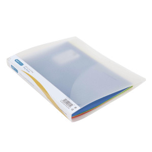 HT17090 Rapesco 25mm Two-Ring Binder A4 Clear Pack 10 0715