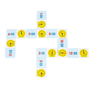 LSP2528-UK Learning Resources Time Dominoes LSP2528-UK Learning Resources Time Dominoes
