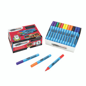 EG60175 Show-me Drywipe Marker Fine Tip Assorted Pack 50 FPSDP50A EG60175 Show-me Drywipe Marker Fine Tip Assorted Pack 50 FPSDP50A