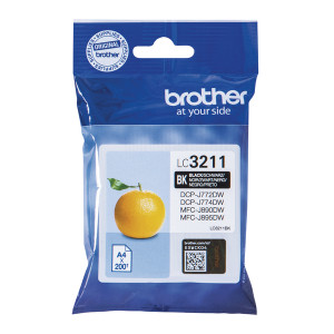 LC3211BK Brother LC-3211 BK Black Ink Cartridge LC3211BK Brother LC-3211 BK Black Ink Cartridge